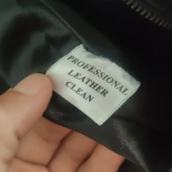 Jessica London Black Studded Leather Jacket Woman's Size 24 - Picture 7 of 9